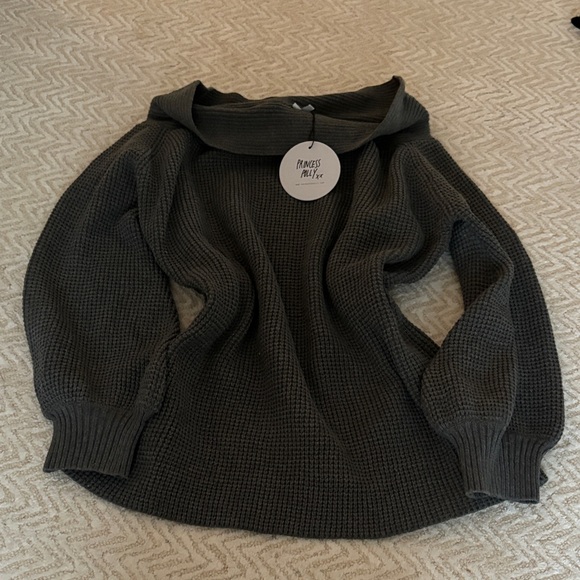 Princess Polly Sweaters - Princess Polly Cozy Charcoal Sweater Dress